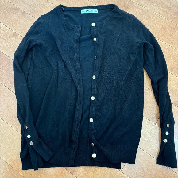ZARA Basic Knit Cardigan - Picture 1 of 2